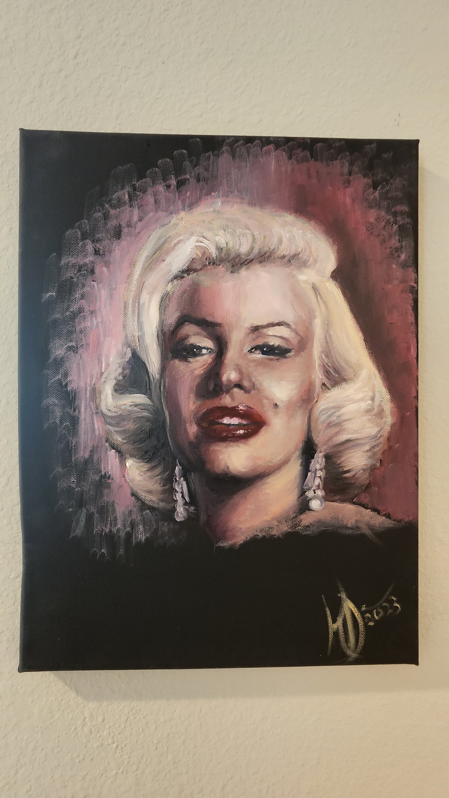 Marilyn Monroe Oil Painting