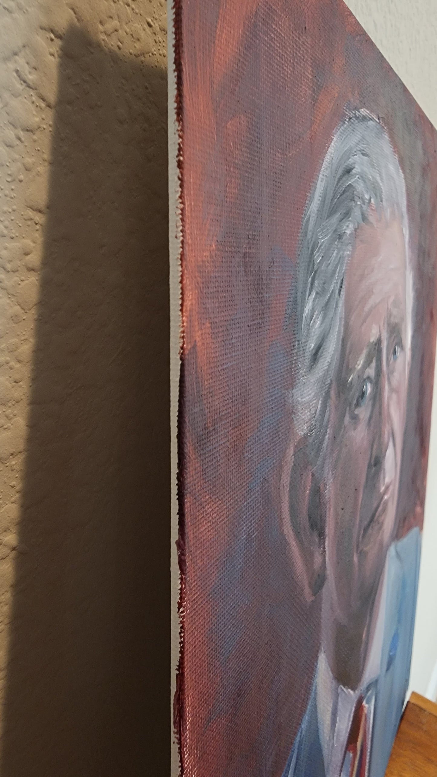 King Charles Oil Portrait
