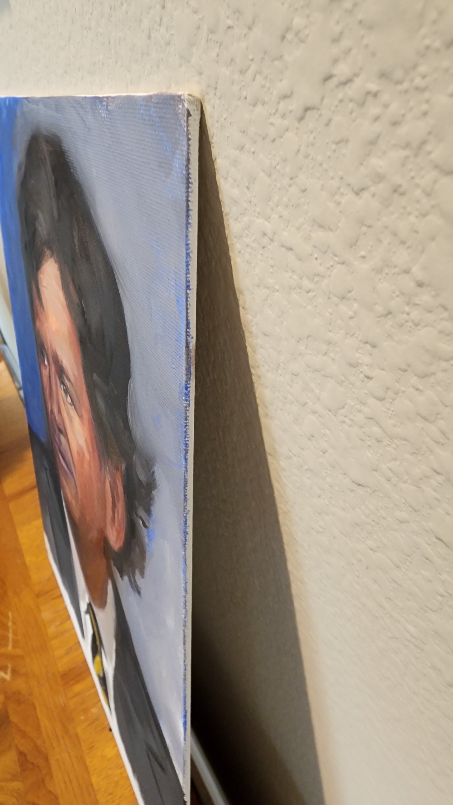 Tucker Carlson Oil Painting