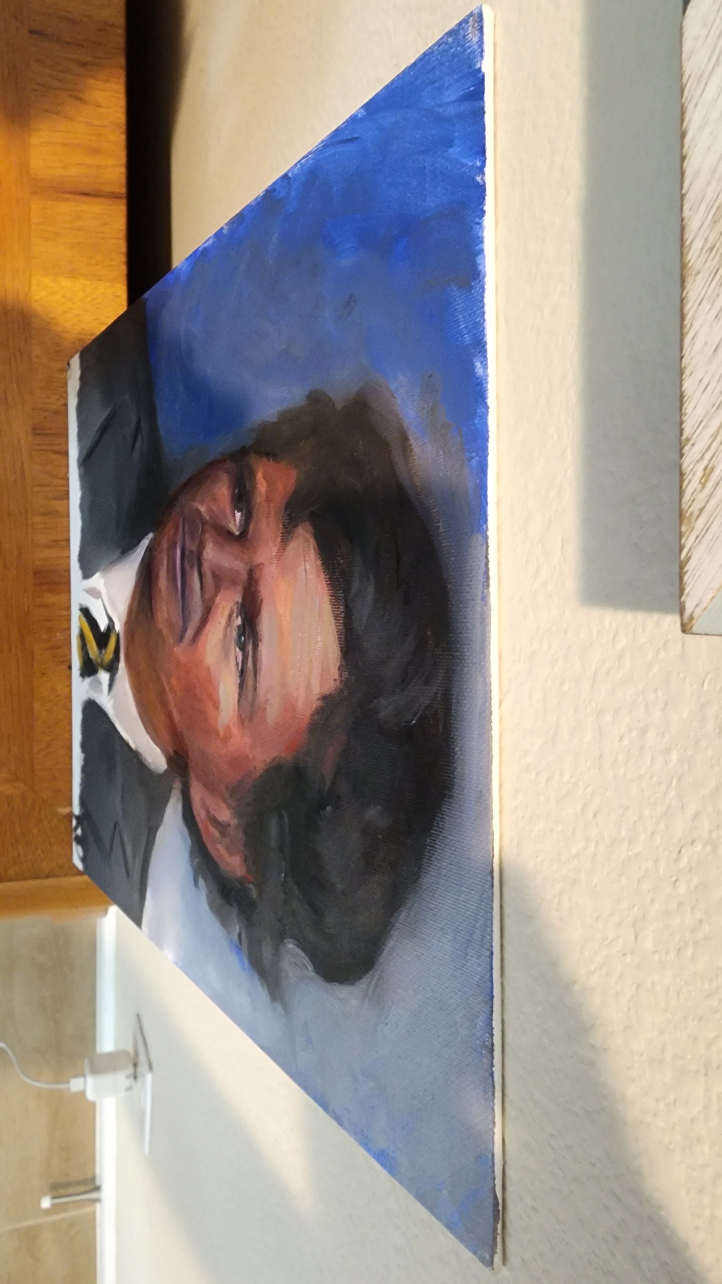 Tucker Carlson Oil Painting