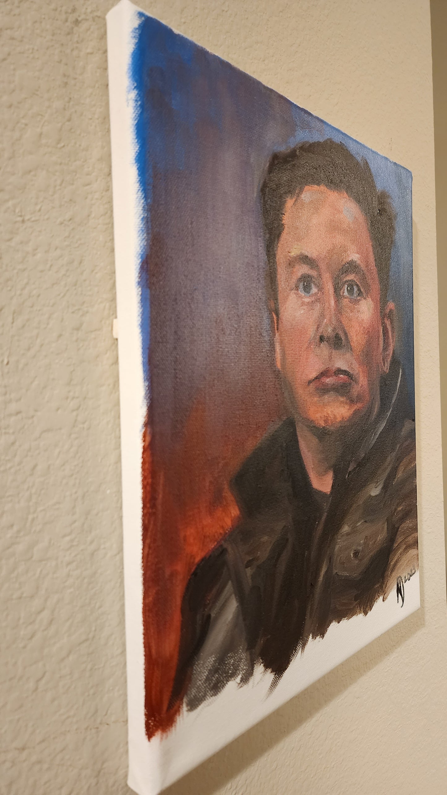 ELON MUSK Oil Painting
