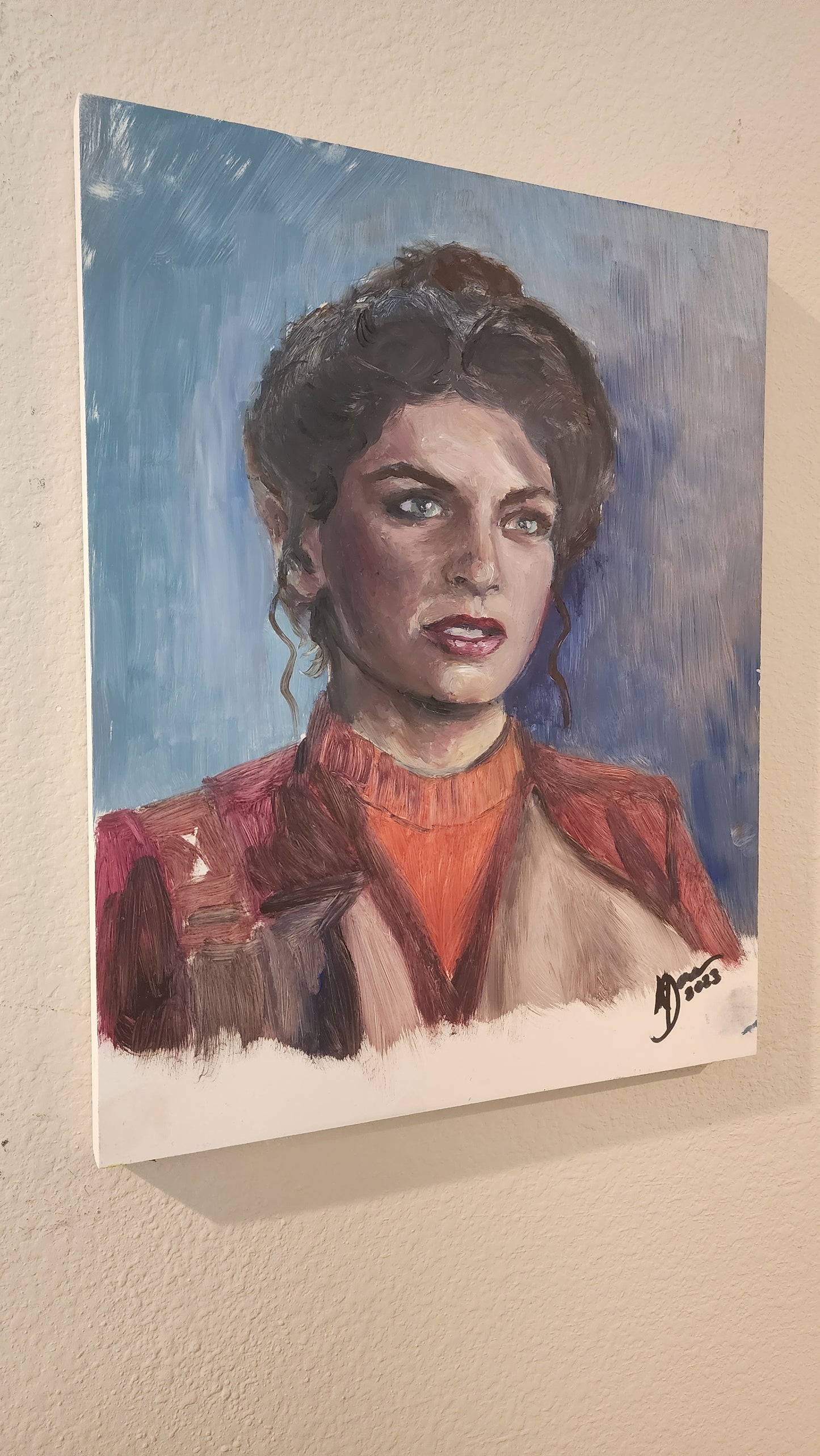 Kirstie Alley "ST2" Painting