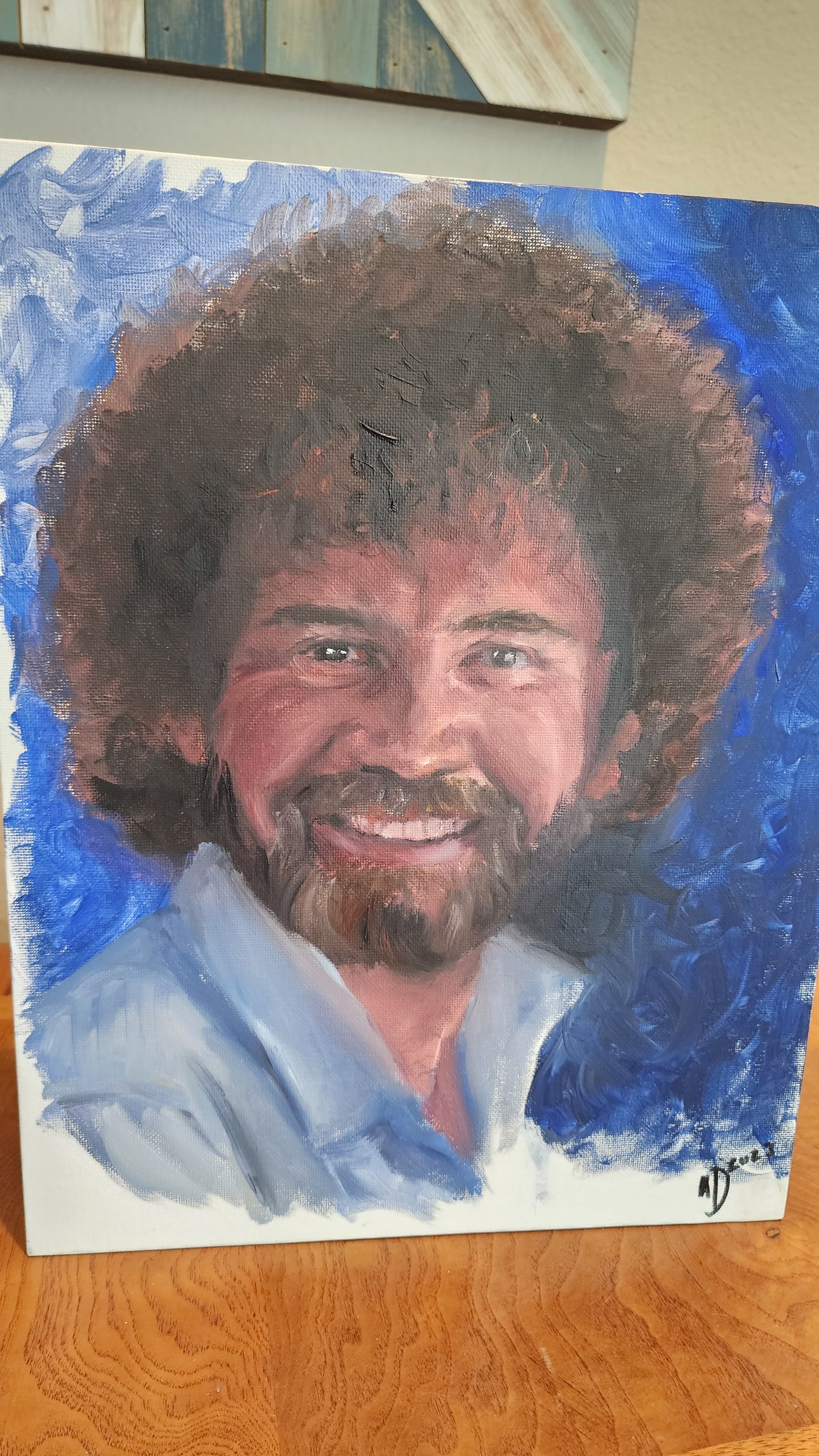 Bob Ross Portrait