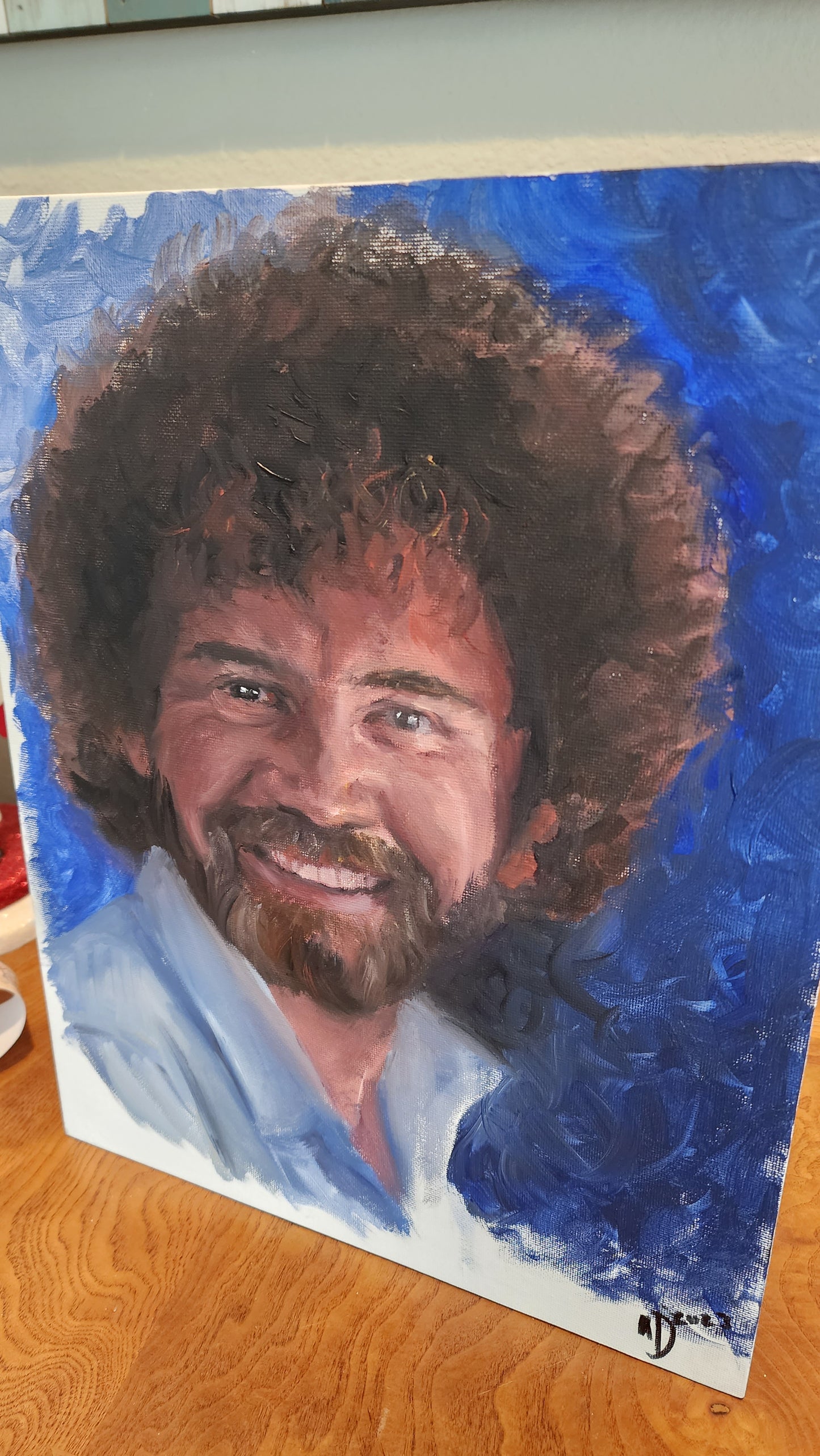 Bob Ross Portrait