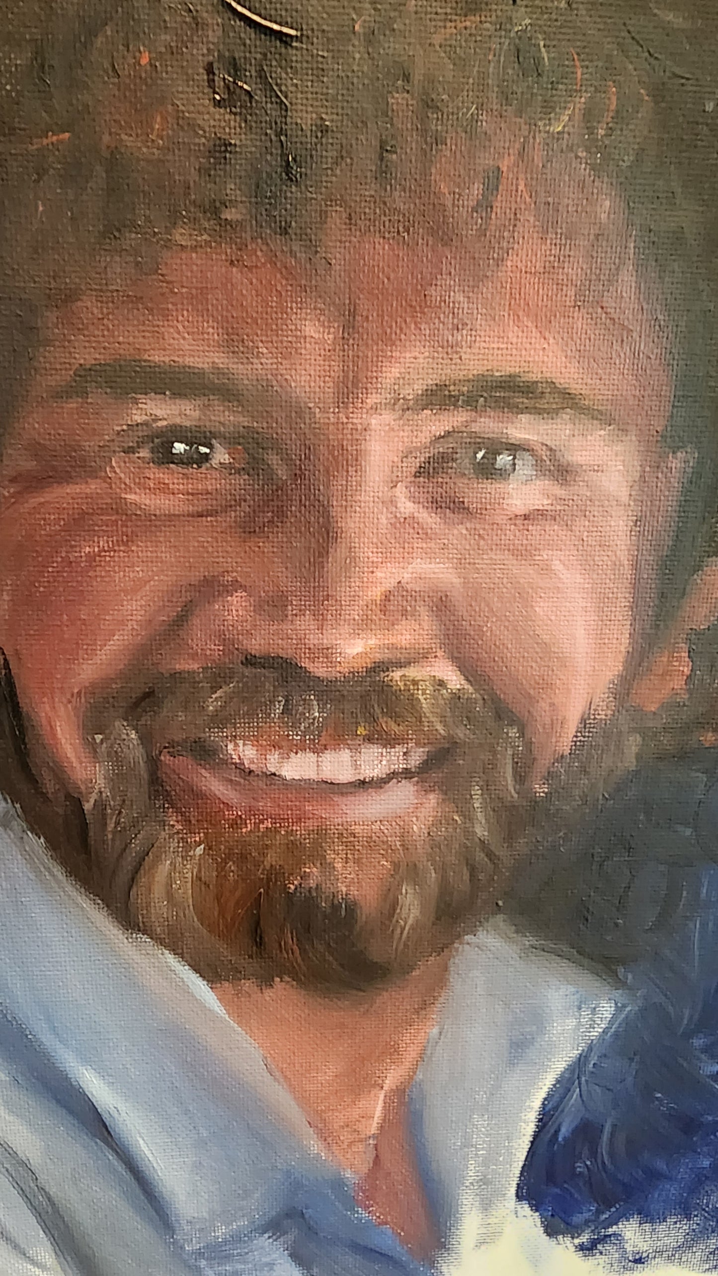 Bob Ross Portrait