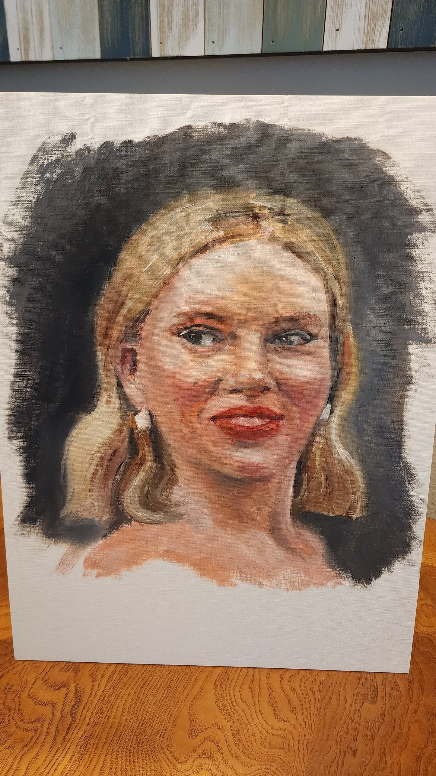 Scarlett Johansson
Oil Portrait