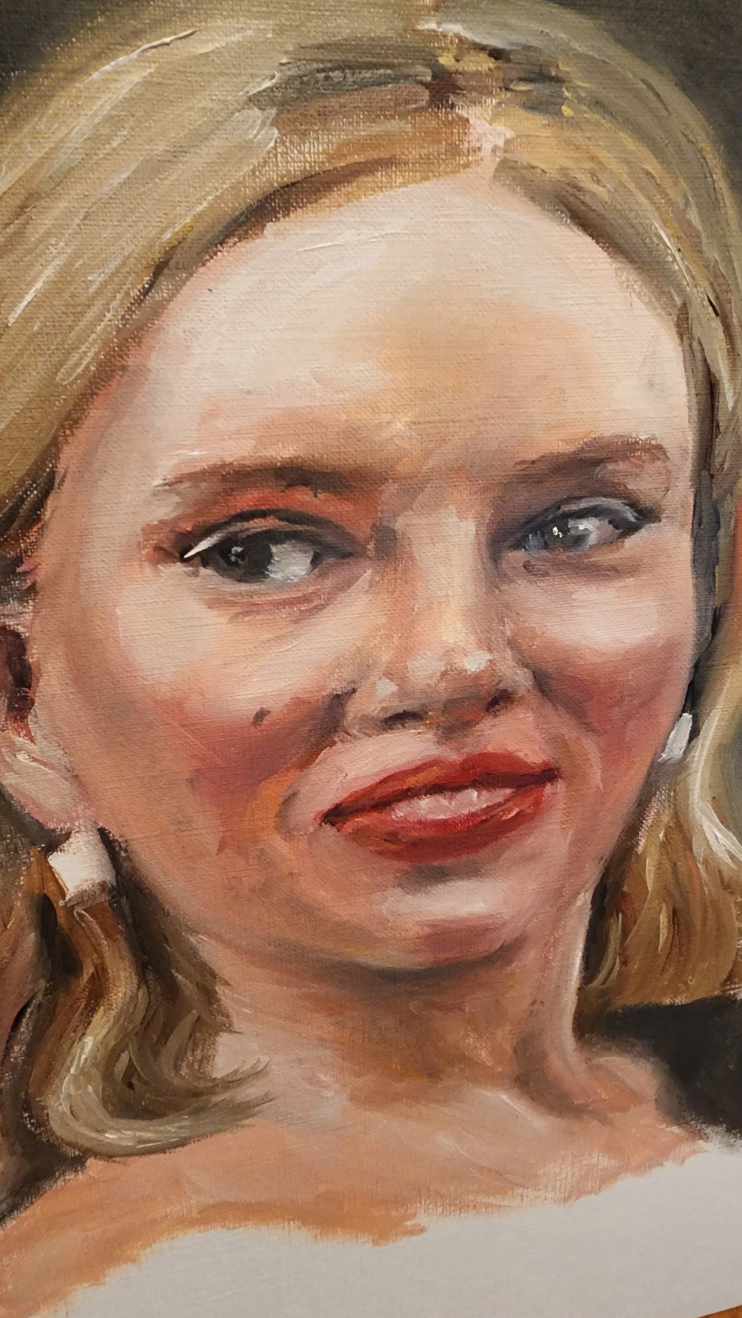 Scarlett Johansson
Oil Portrait