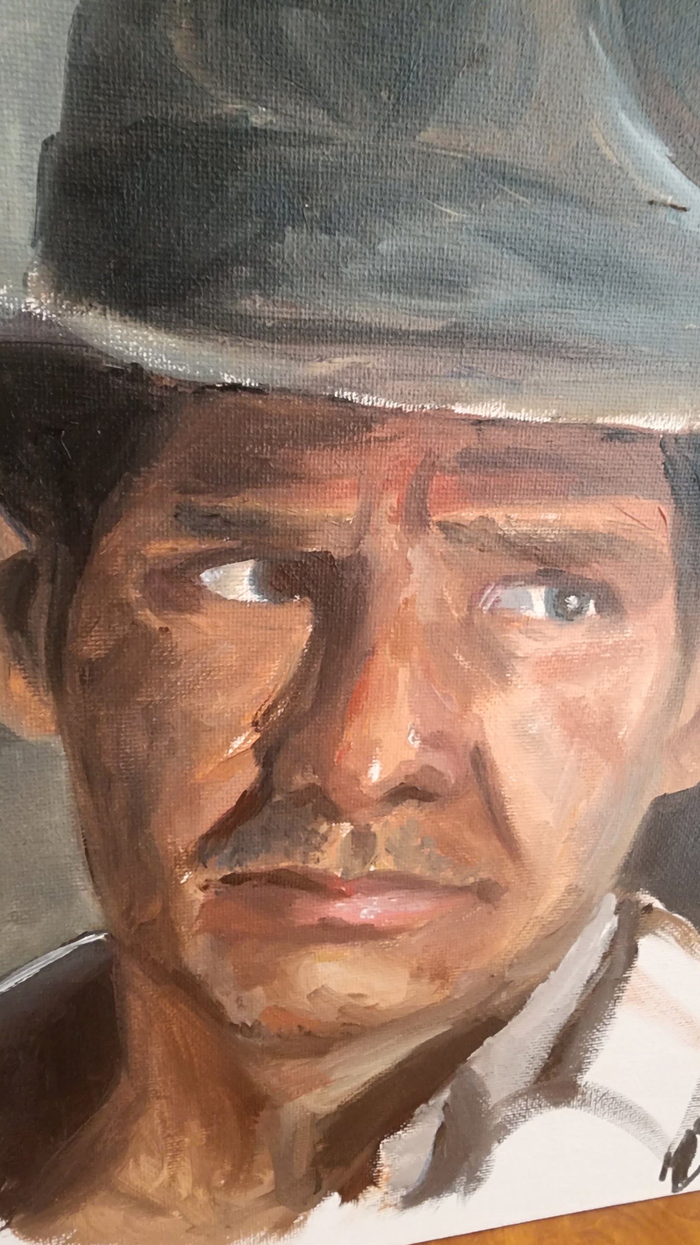 Harrison Ford "Indiana Jones" portrait