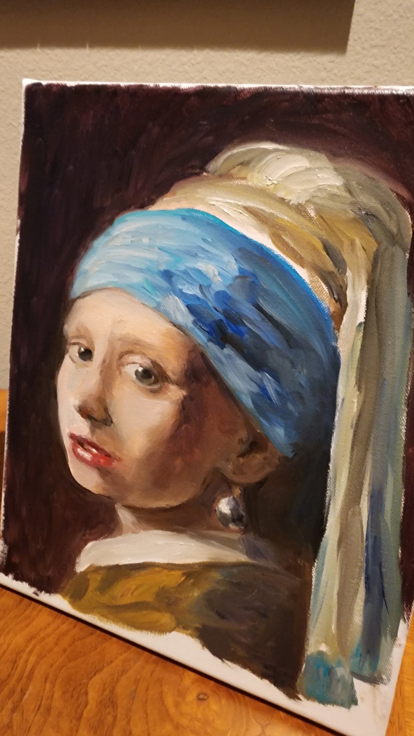 Girl with Pearl Earing MasterCopy Oil