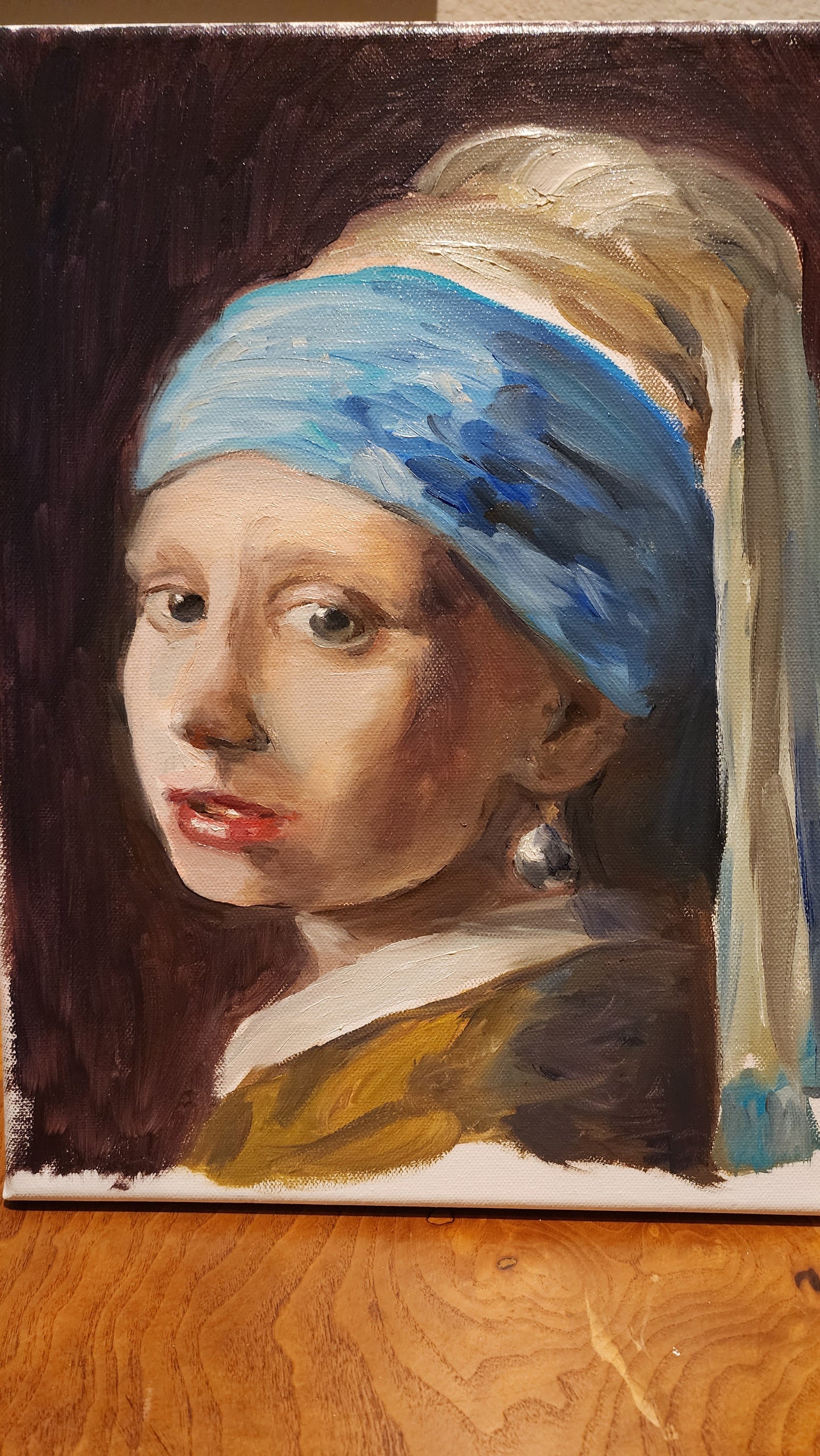 Girl with Pearl Earing MasterCopy Oil