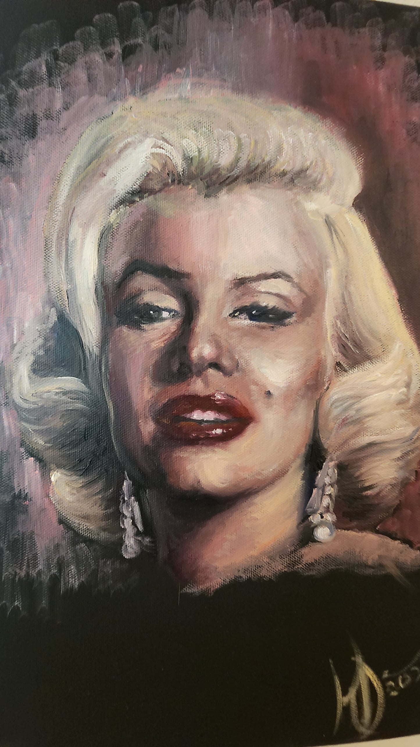 Marilyn Monroe Oil Painting