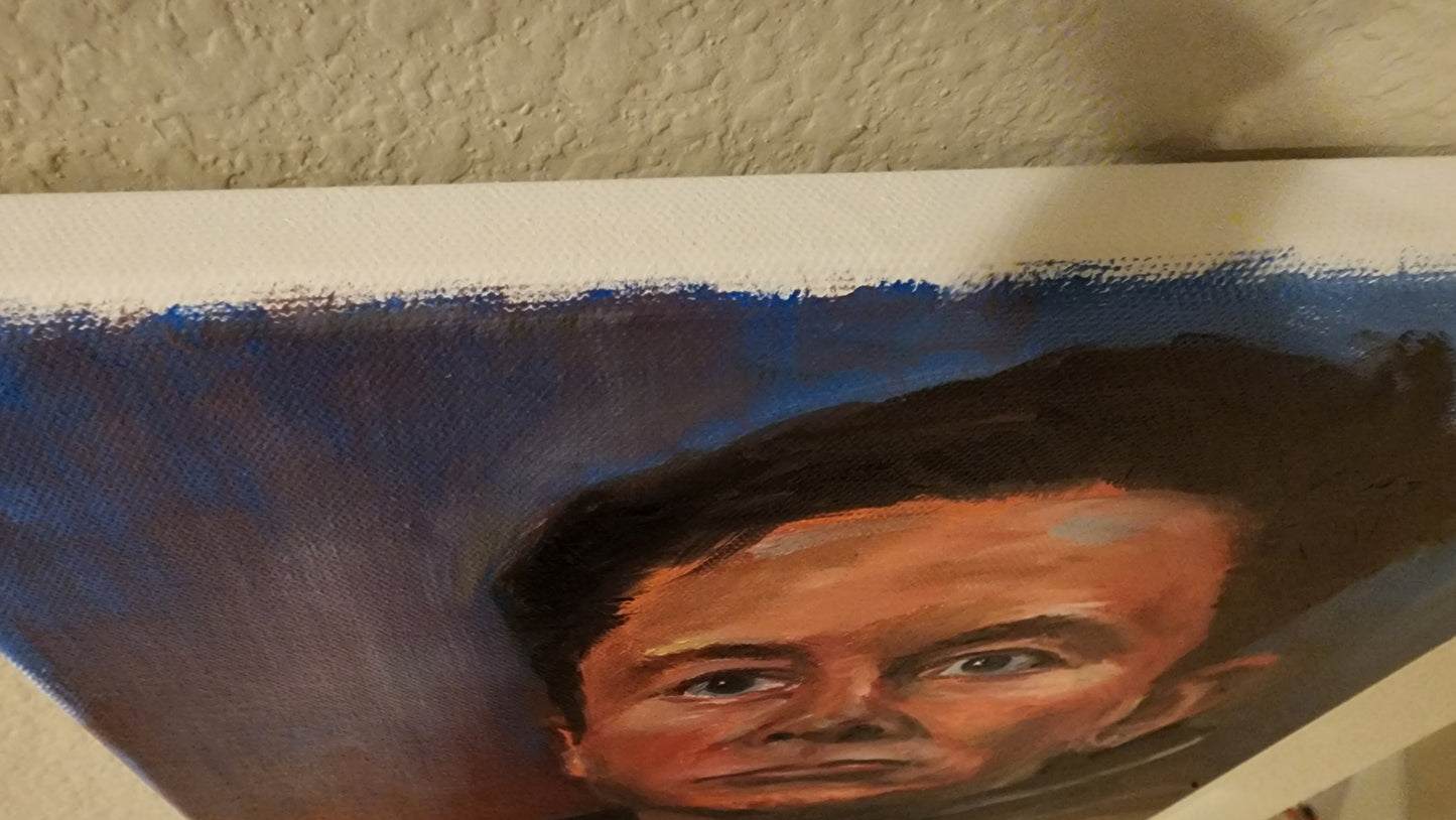 ELON MUSK Oil Painting