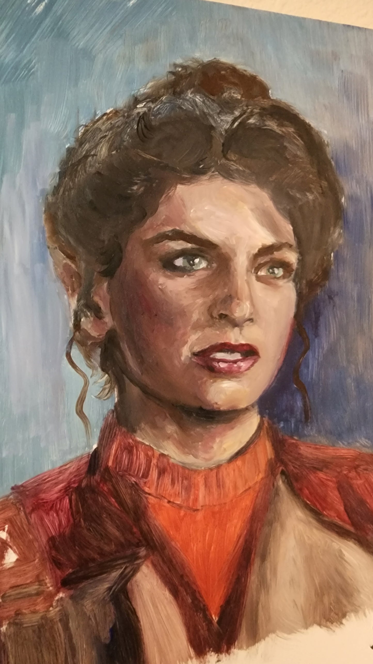 Kirstie Alley "ST2" Painting