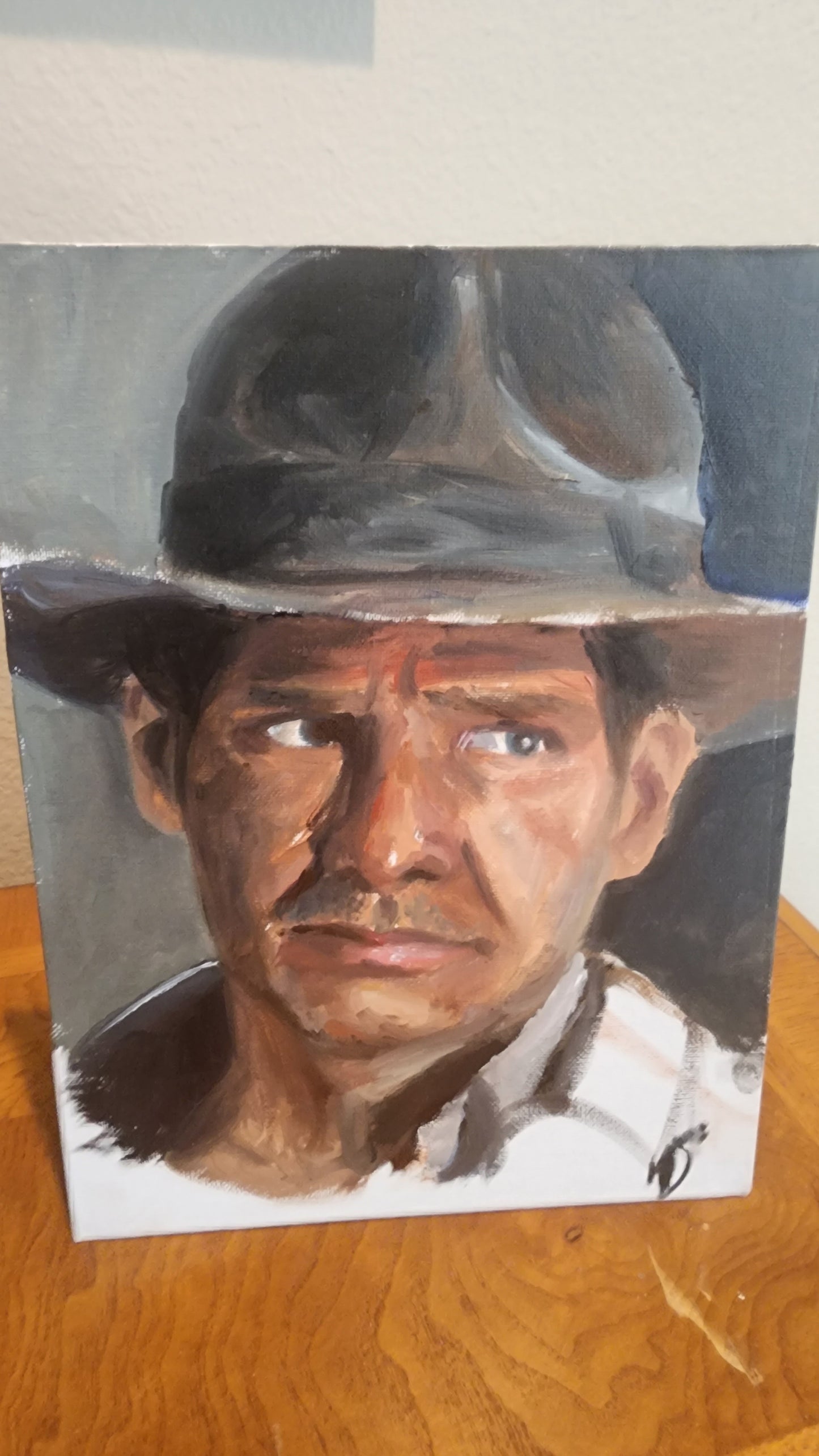 Harrison Ford "Indiana Jones" portrait