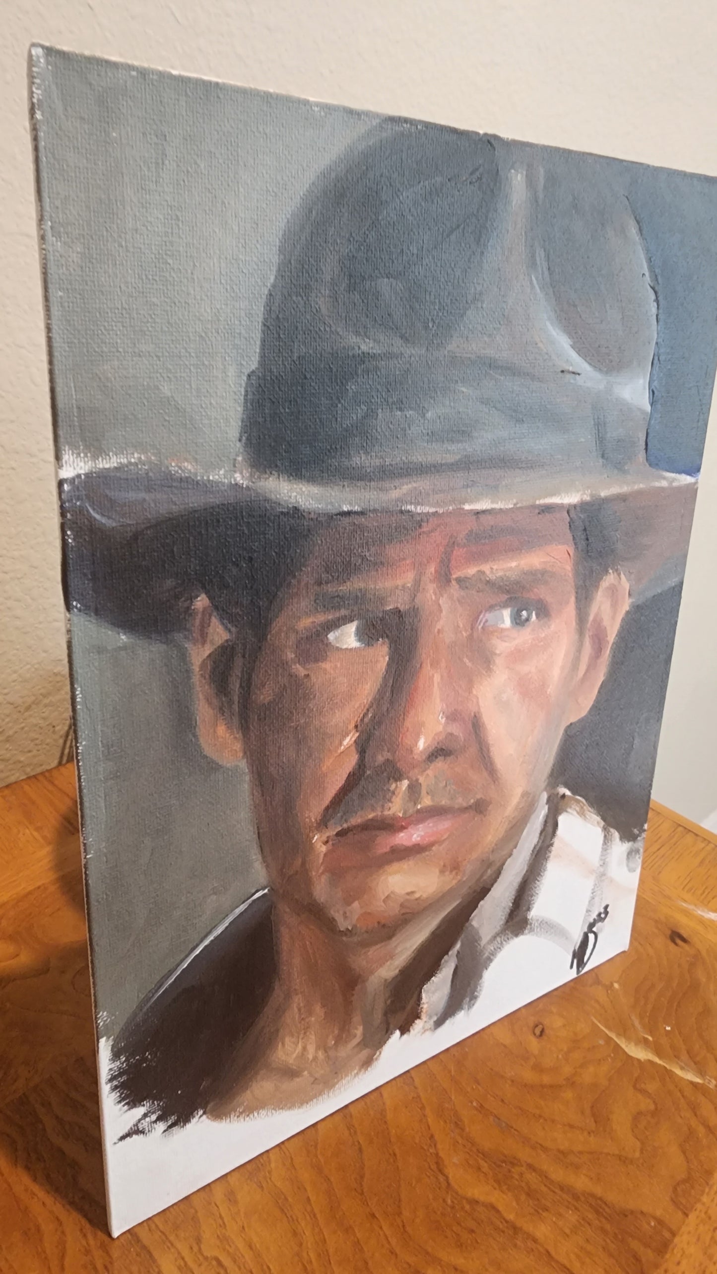 Harrison Ford "Indiana Jones" portrait